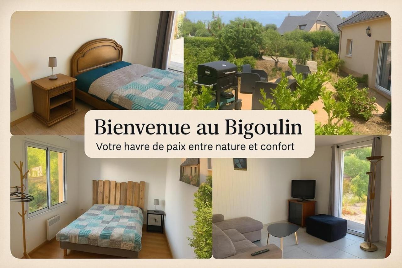 Magnifique Bas De Villa Deux Chambres Situe Pres Des Plages Et Du Golf Saint-Briac-sur-Mer Luaran gambar